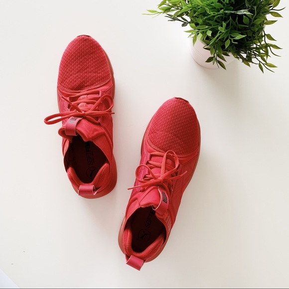 Puma Other - RED PUMA MEN’S SNEAKERS SIZE 11.5